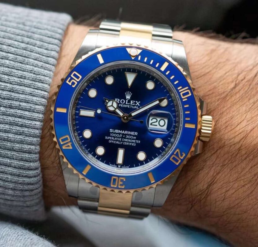 Rolex Oyster Perpetual Date Submariner Steel Watch