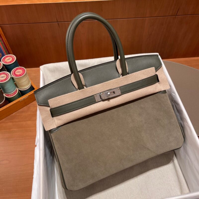 Birkin 25 Grizzly Etoupe