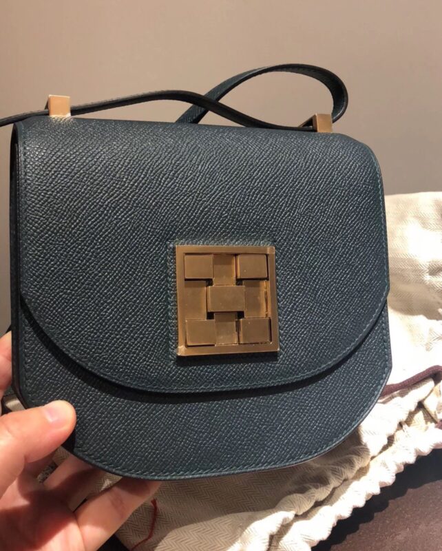 Mosaique Au 24 Mini Epsom in Etain