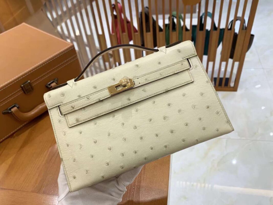 Kelly Pochette Ostrich