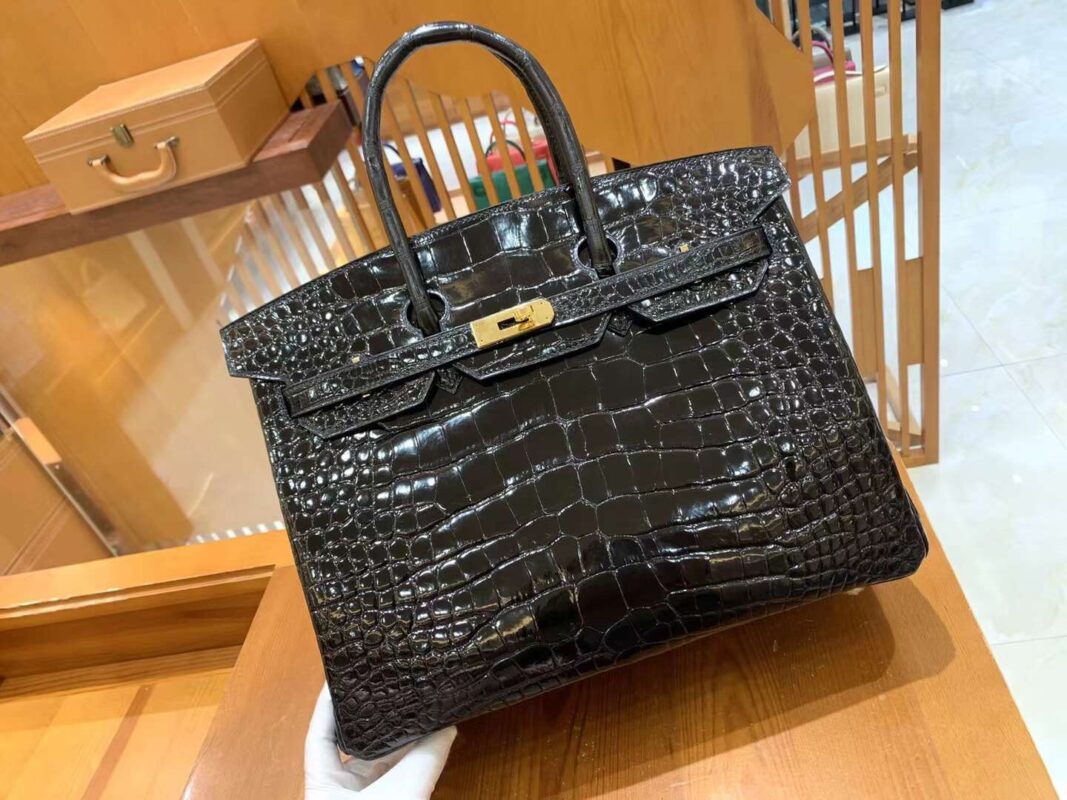 Birkin 35 American Croco
