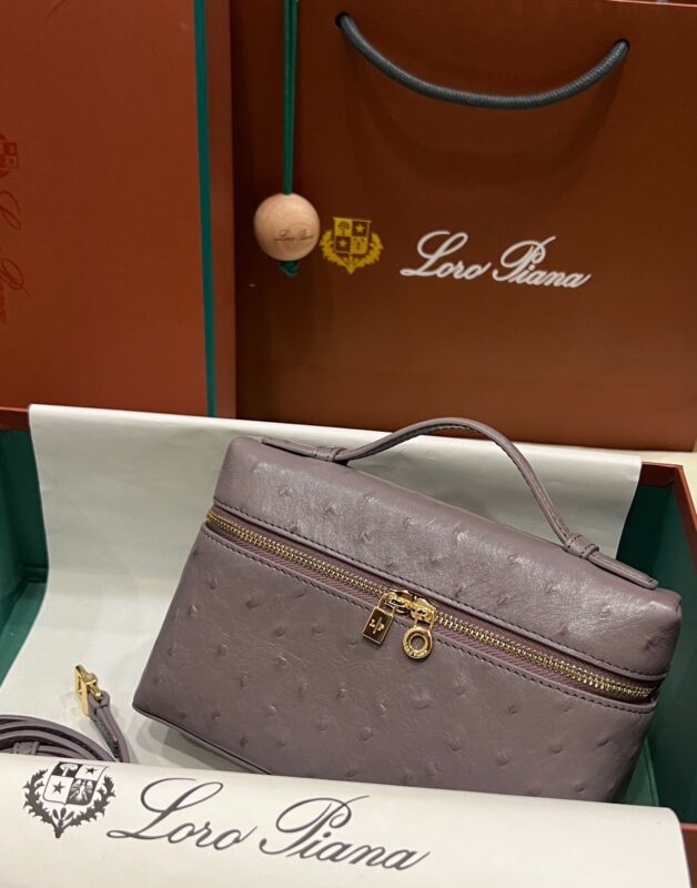 Loro Piana Neo L19 in Black Ostrich