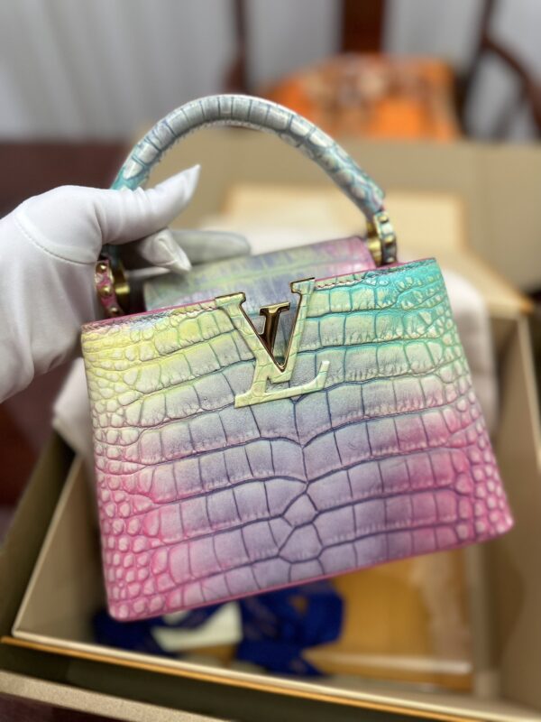 Louis Vuitton Capucines Bag in Symphony Alligator