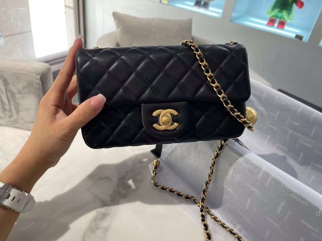 Chanel Gold Ball Bag