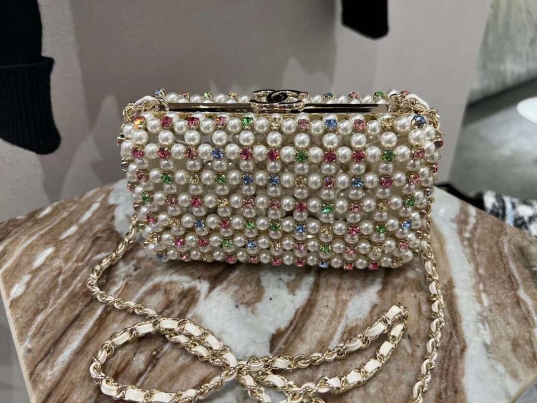 Chanel 23 Pearl Evening Bag