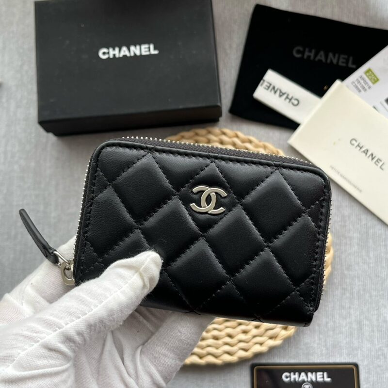 Chanel Zipper Card Holders