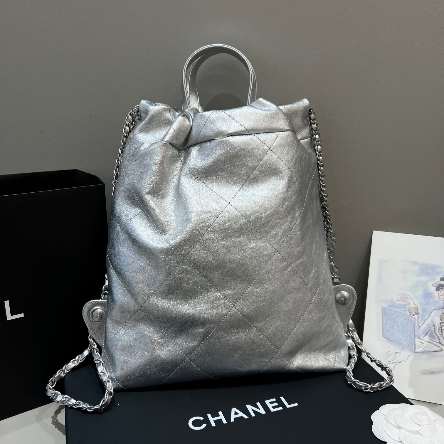 19103.jpg Chanel New 2023 Garbage Bag - Image 1