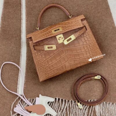 Mini Kelly Matte Alligator