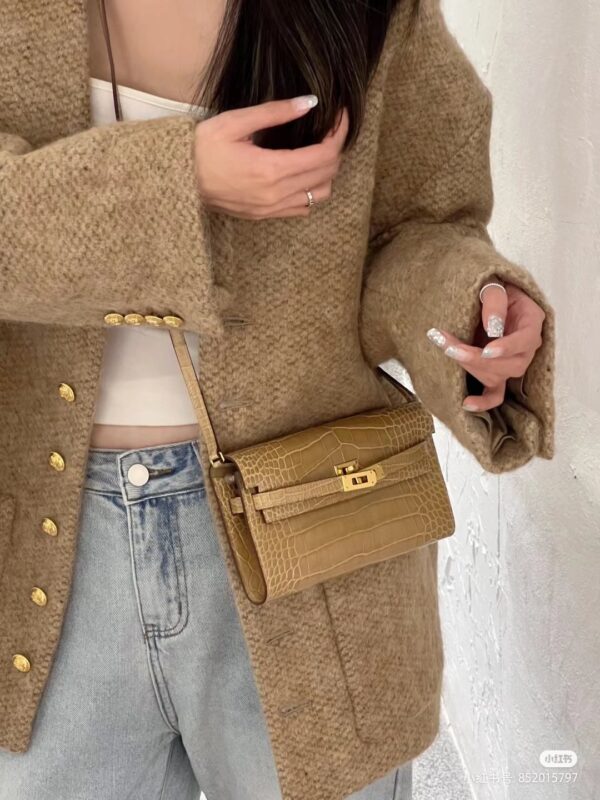 Kelly To Go Wallet Matte Alligator