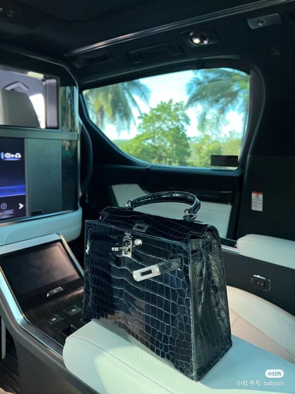 Kelly 25 Matte Alligator PHW