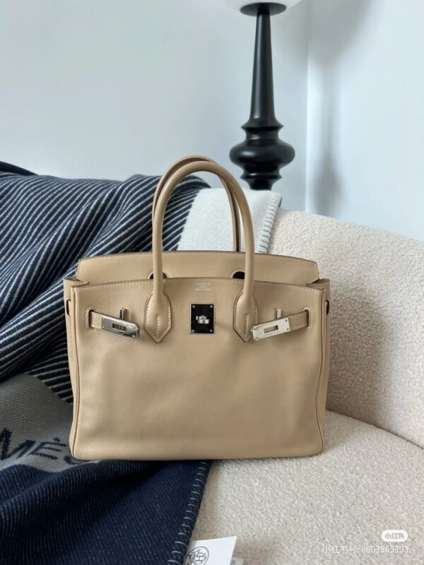 Birkin 30 Togo Gris Tourterelle