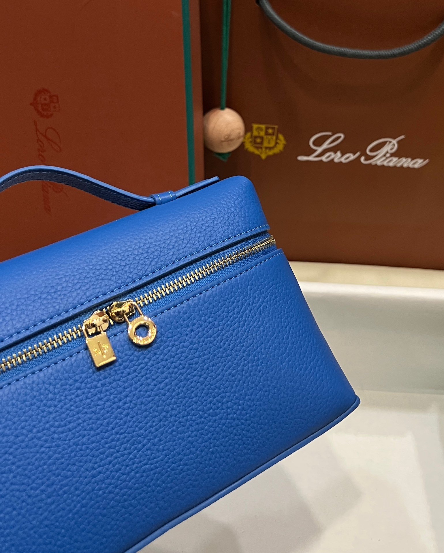 Loro Piana Neo L19 in Blue Leather - Image 5