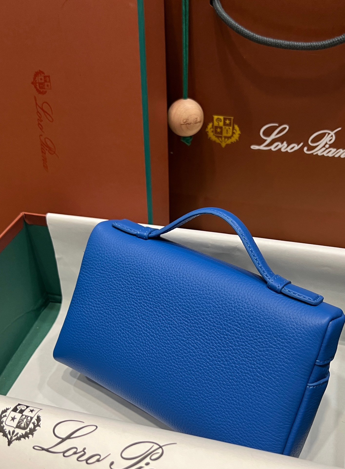 Loro Piana Neo L19 in Blue Leather - Image 2