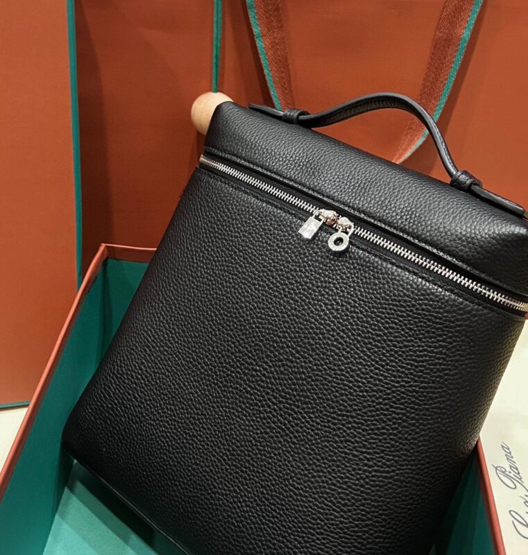 Loro Piana L23 in Black Leather