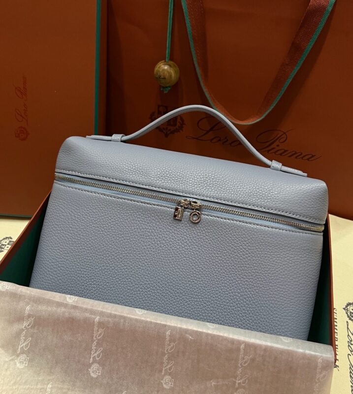 Loro Piana L27 in Grey  Leather