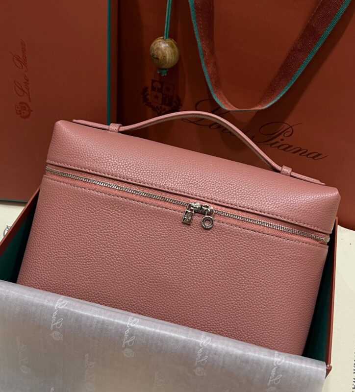 Loro Piana L27 in Dark Pink Leather