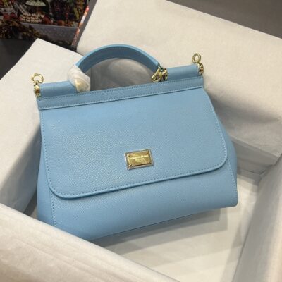 Dolce & Gabbana Sicily Bag in LIght Blue