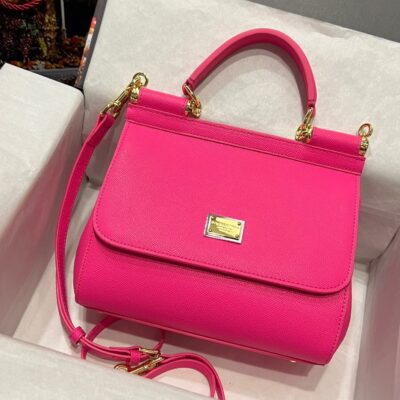 Dolce & Gabbana Sicily Bag in Extreme Pink