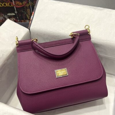 Dolce & Gabbana Sicily Bag in Purple