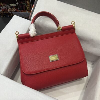 Dolce & Gabbana Sicily Bag in Red