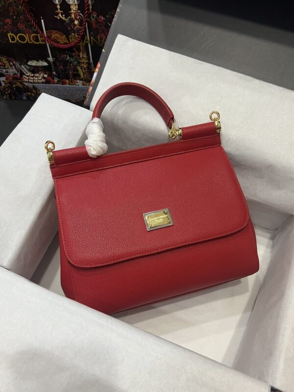 Dolce & Gabbana Sicily Bag in Red