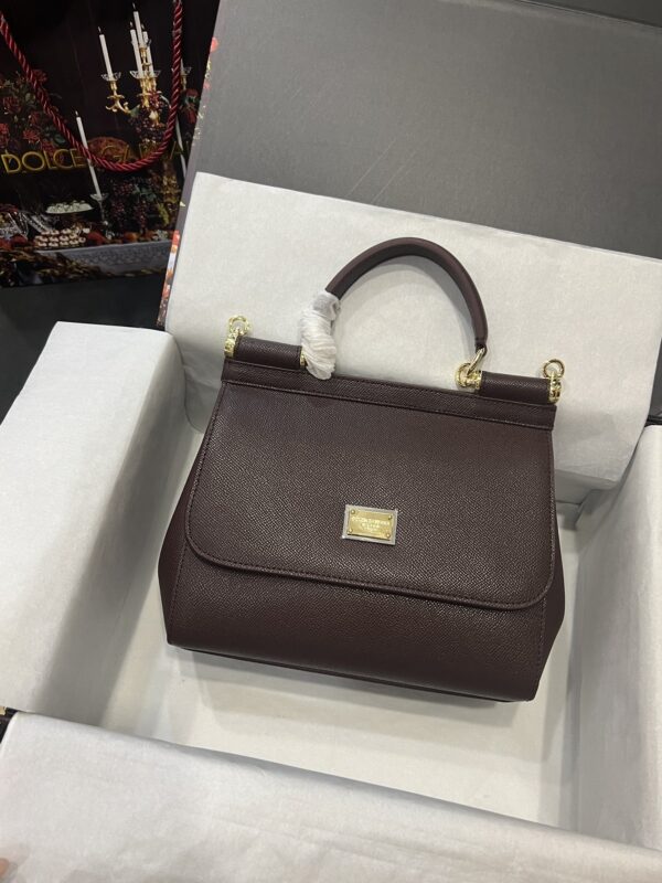 Dolce & Gabbana Sicily Bag in Dark Brown