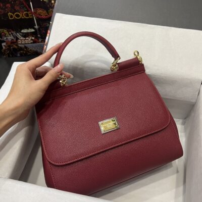 Dolce & Gabbana Sicily Bag in Red