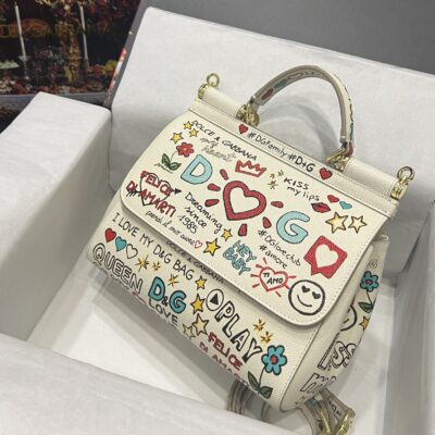 Dolce & Gabbana 25 Sicily Bag in Color Printing