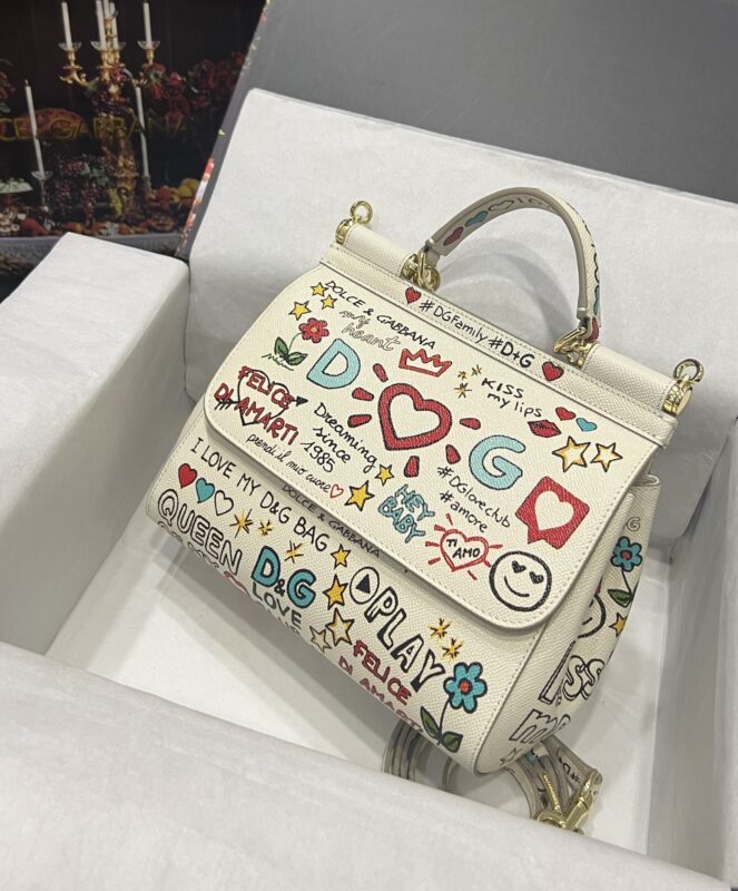 Dolce & Gabbana 25 Sicily Bag in Color Printing