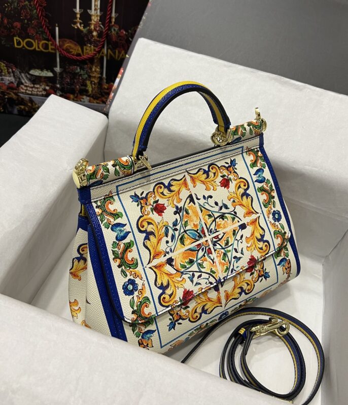 Dolce & Gabbana 25 Sicily Bag in Color Printing