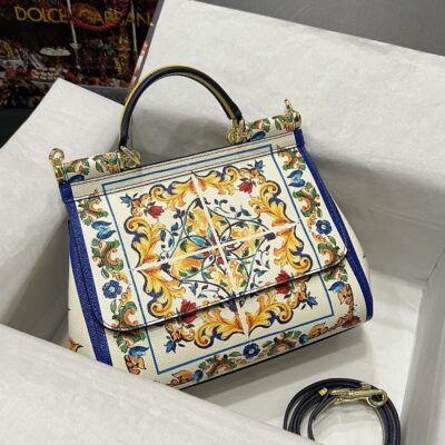 Dolce & Gabbana 25 Sicily Bag in Color Printing