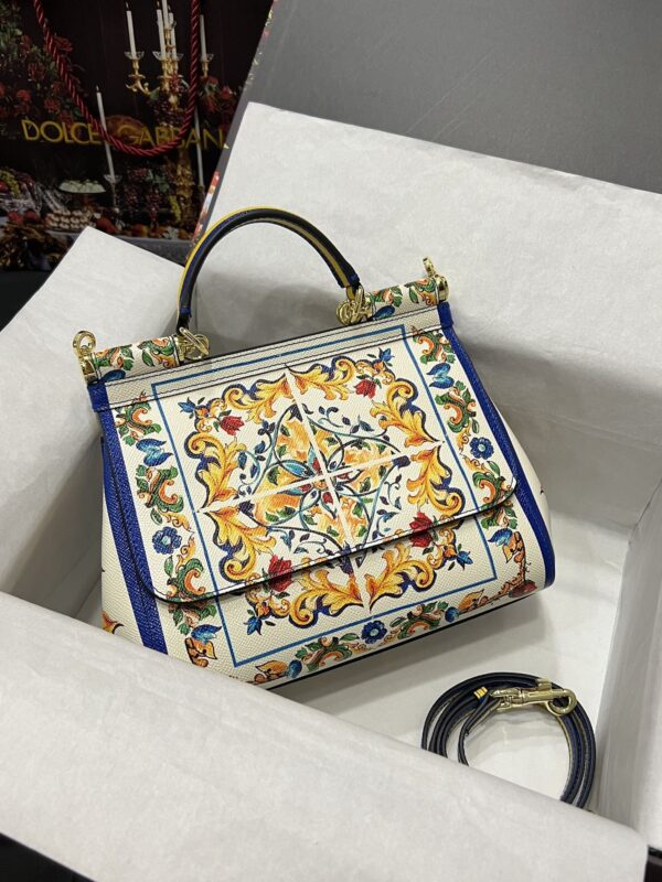 Dolce & Gabbana 25 Sicily Bag in Color Printing