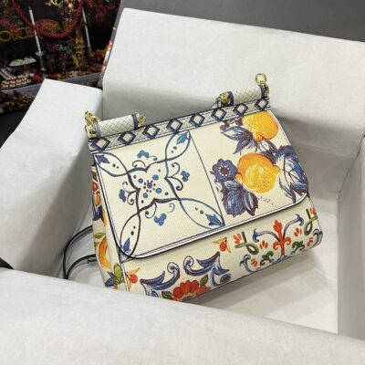 Dolce & Gabbana 25 Sicily Bag in Color Printing
