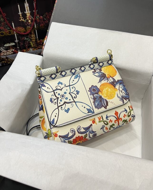 Dolce & Gabbana 25 Sicily Bag in Color Printing