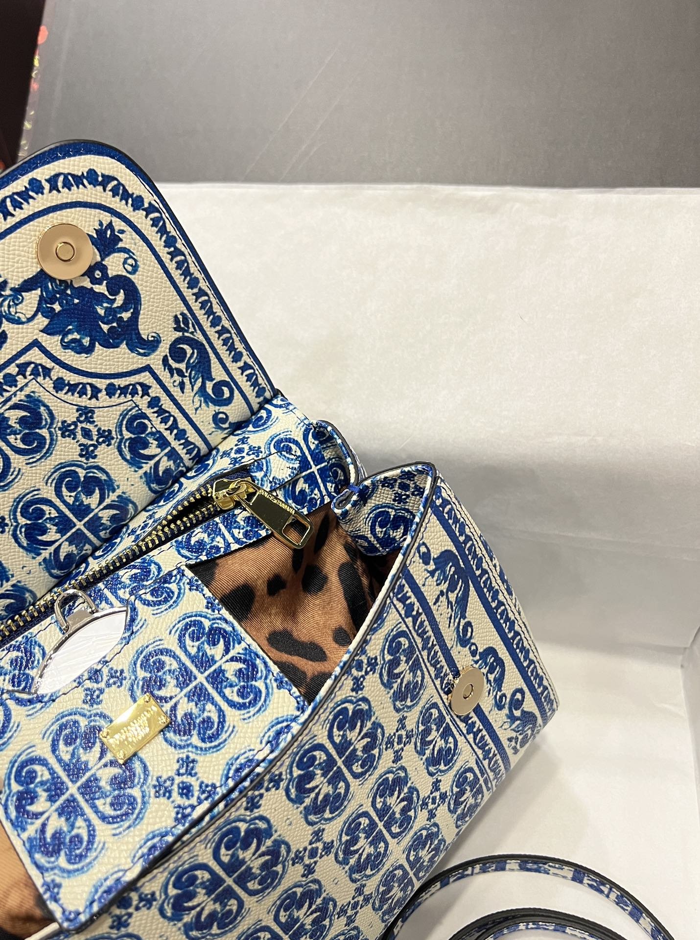 Dolce & Gabbana 25 Sicily Bag in Color Printing - Image 7