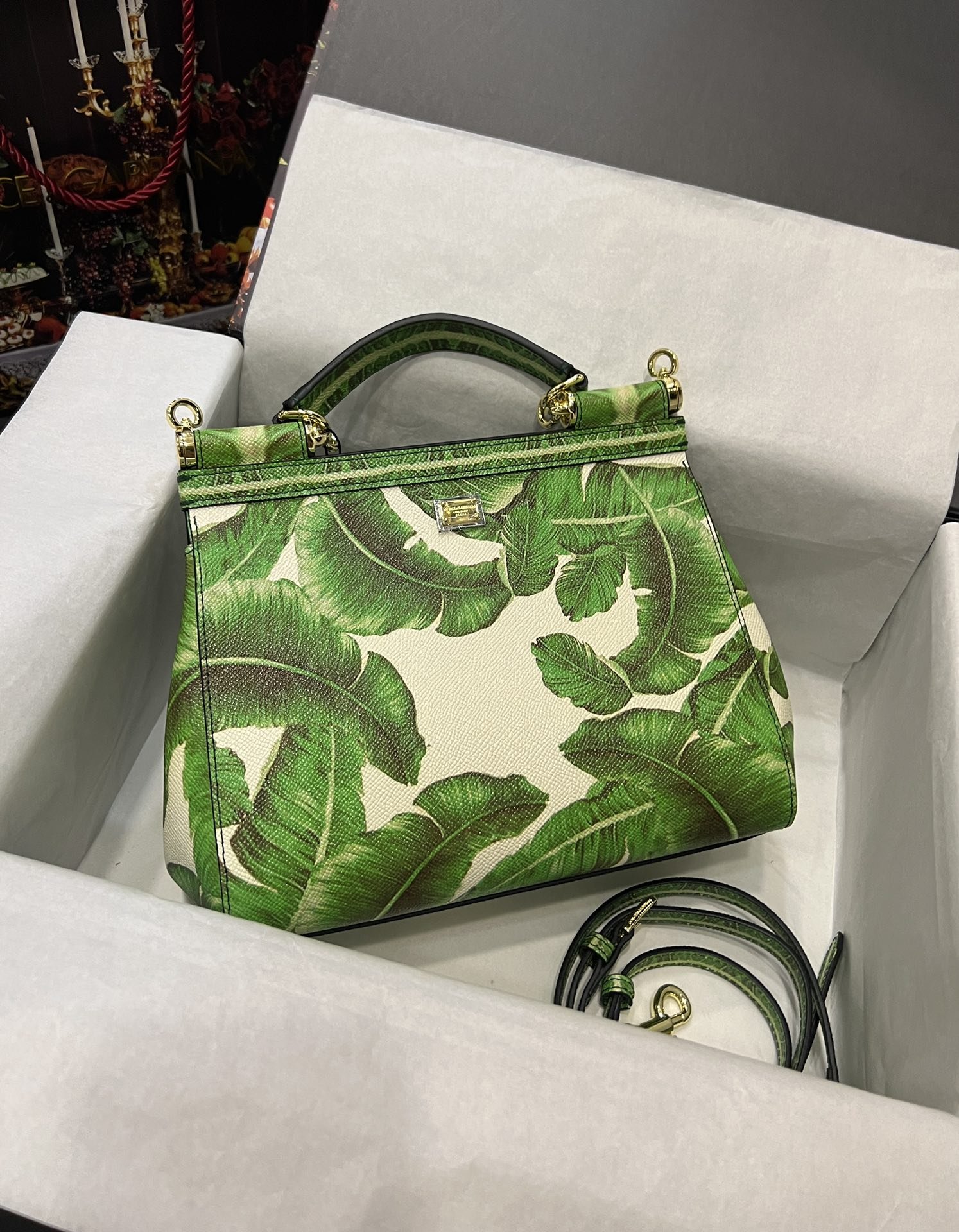 Dolce & Gabbana 25 Sicily Bag in Color Printing