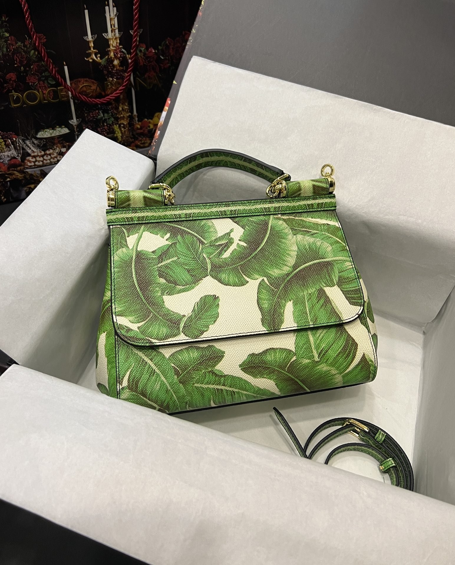 Dolce & Gabbana 25 Sicily Bag in Color Printing - Image 2