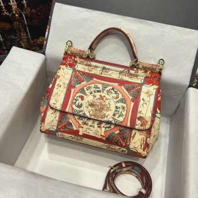 Dolce & Gabbana 25 Sicily Bag in Color Printing