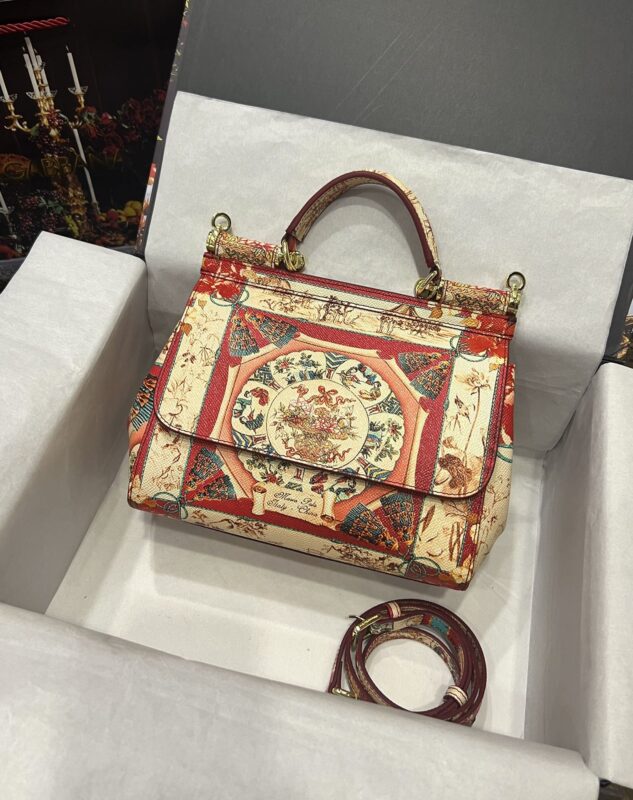 Dolce & Gabbana 25 Sicily Bag in Color Printing