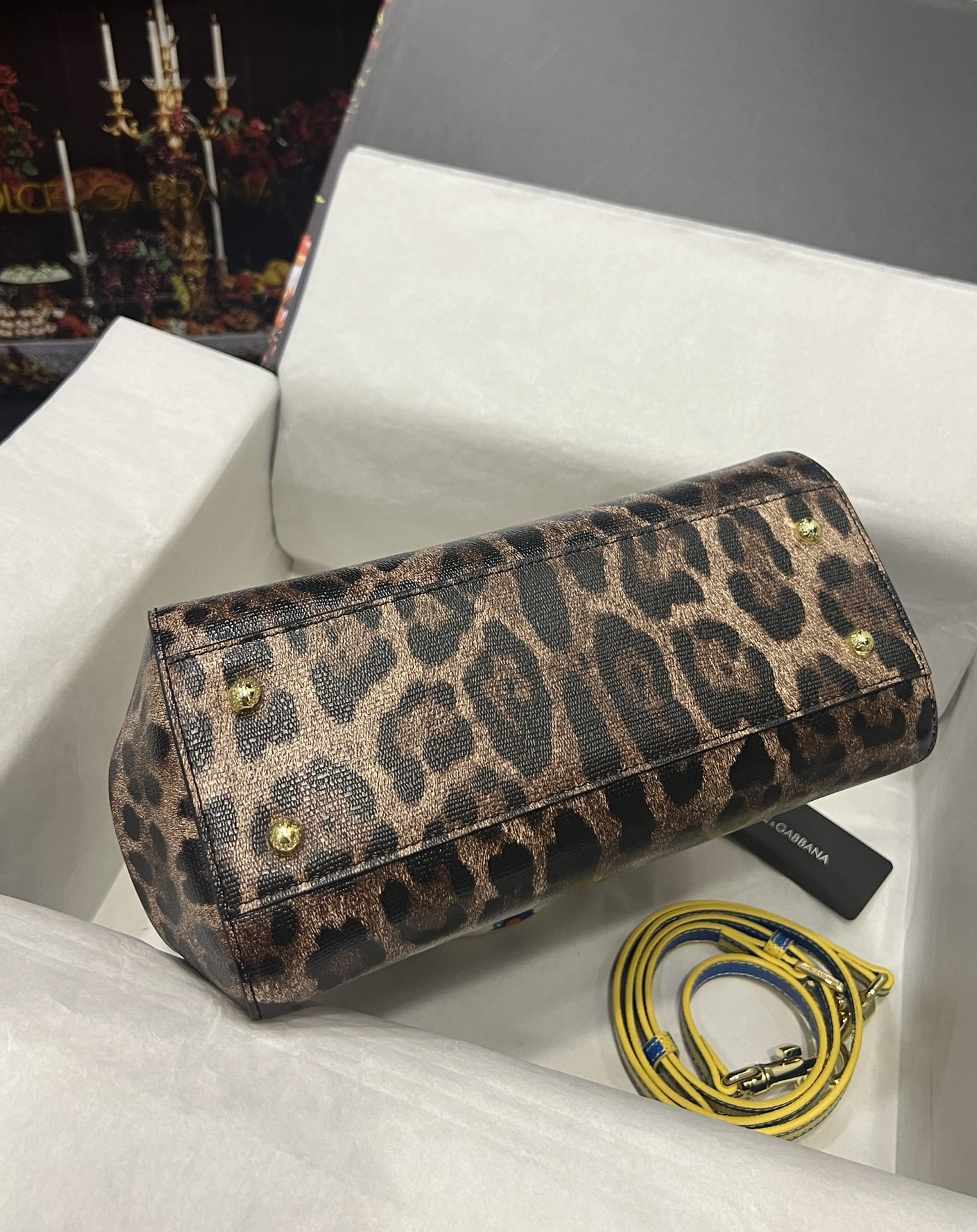 Dolce & Gabbana 25 Sicily Bag in Color Printing - Image 7