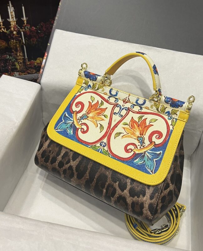 Dolce & Gabbana 25 Sicily Bag in Color Printing