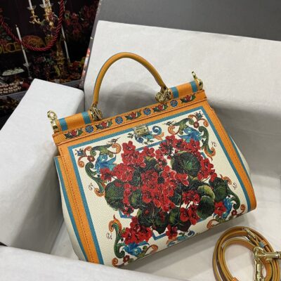 Dolce & Gabbana 25 Sicily Bag in Color Printing