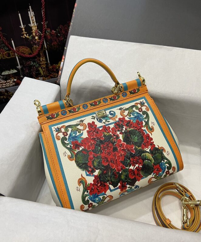 Dolce & Gabbana 25 Sicily Bag in Color Printing