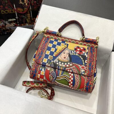 Dolce & Gabbana 25 Sicily Bag in Color Printing