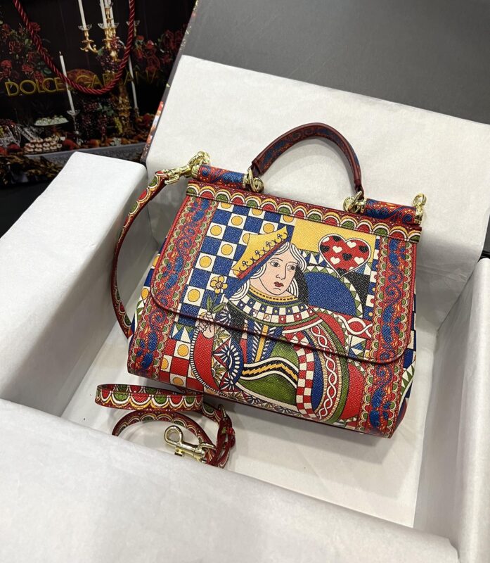 Dolce & Gabbana 25 Sicily Bag in Color Printing