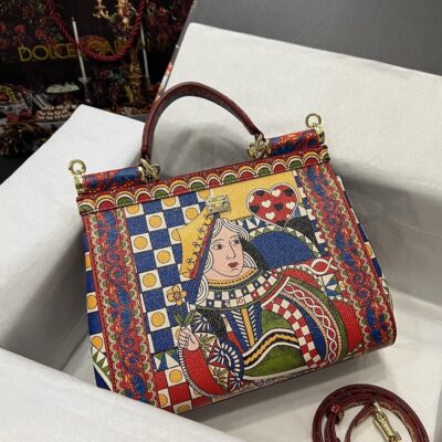 Dolce & Gabbana 25 Sicily Bag in Color Printing