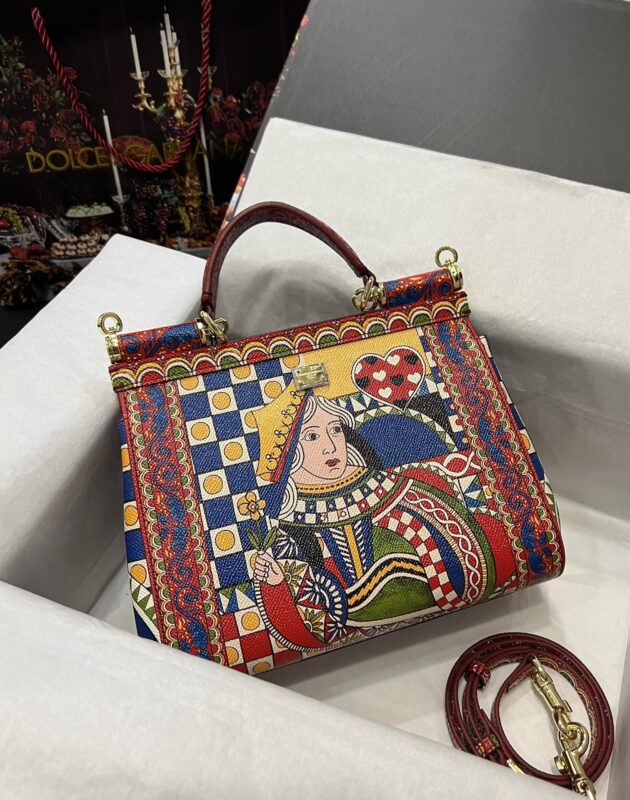 Dolce & Gabbana 25 Sicily Bag in Color Printing