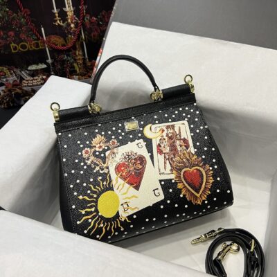 Dolce & Gabbana 25 Sicily Bag in Color Printing