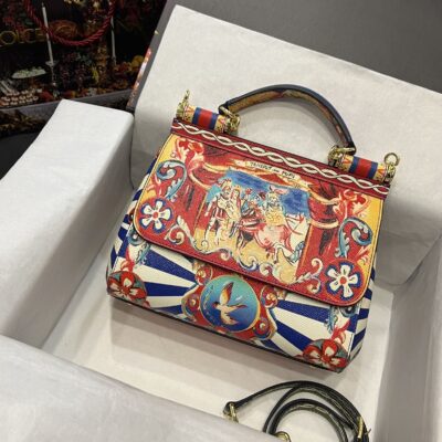 Dolce & Gabbana 25 Sicily Bag in Color Printing