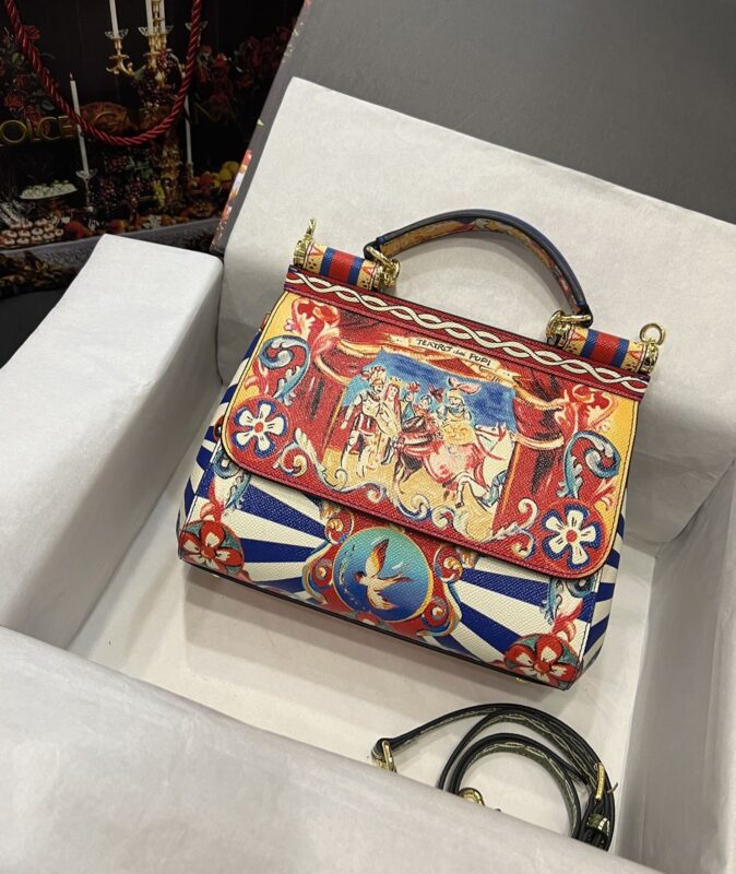 Dolce & Gabbana 25 Sicily Bag in Color Printing